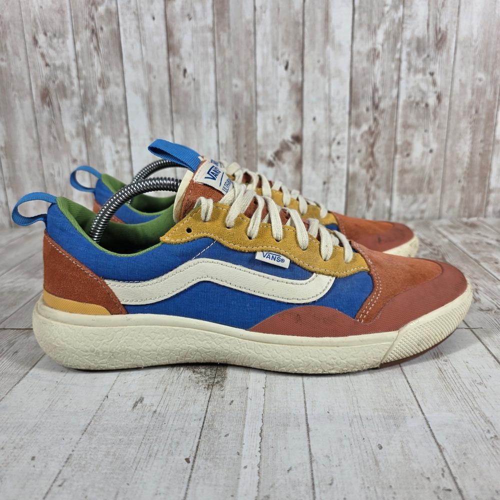Vans UltraRange EXO Multi Color Colorblock Suede Sneakers Mens 9.5 721356